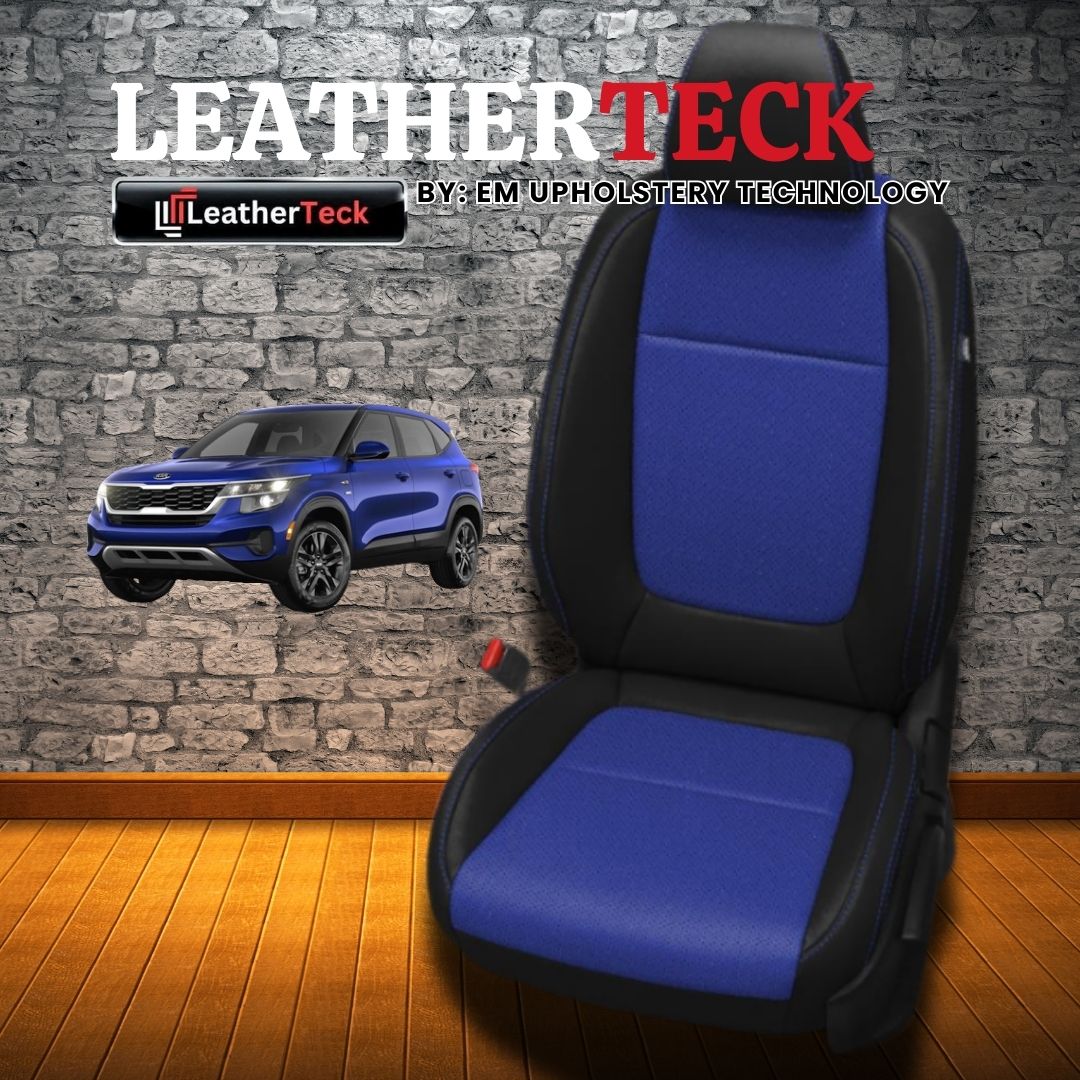 Katzkin Leather Seat Covers for 2021 - 2025 Kia Seltos K2469-100