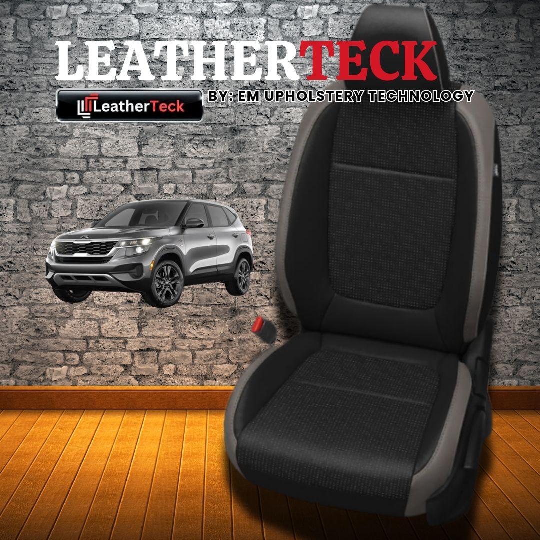 Katzkin Leather Seat Covers for 2021 - 2025 Kia Seltos K2464-100