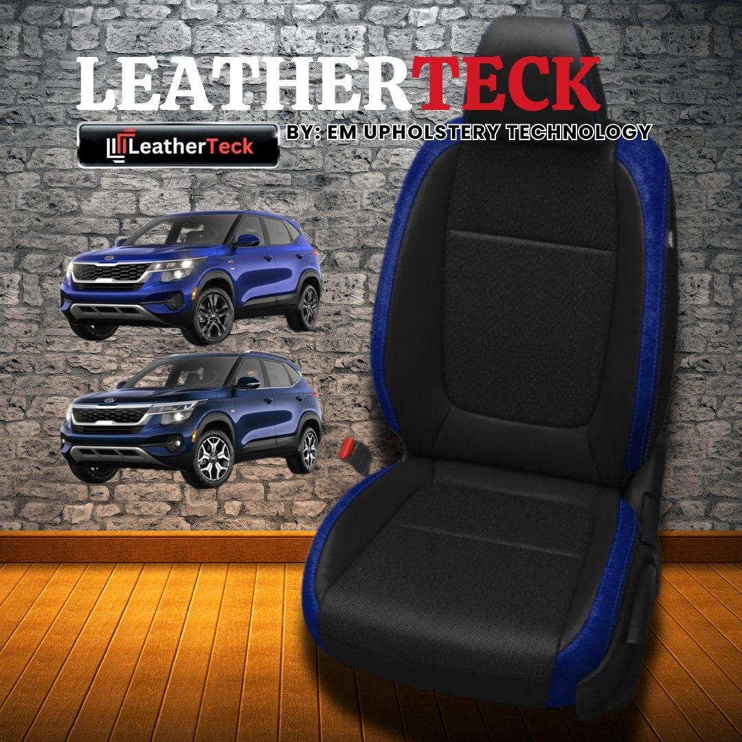 Katzkin Leather Seat Covers for 2021 - 2025 Kia Seltos K2467-100