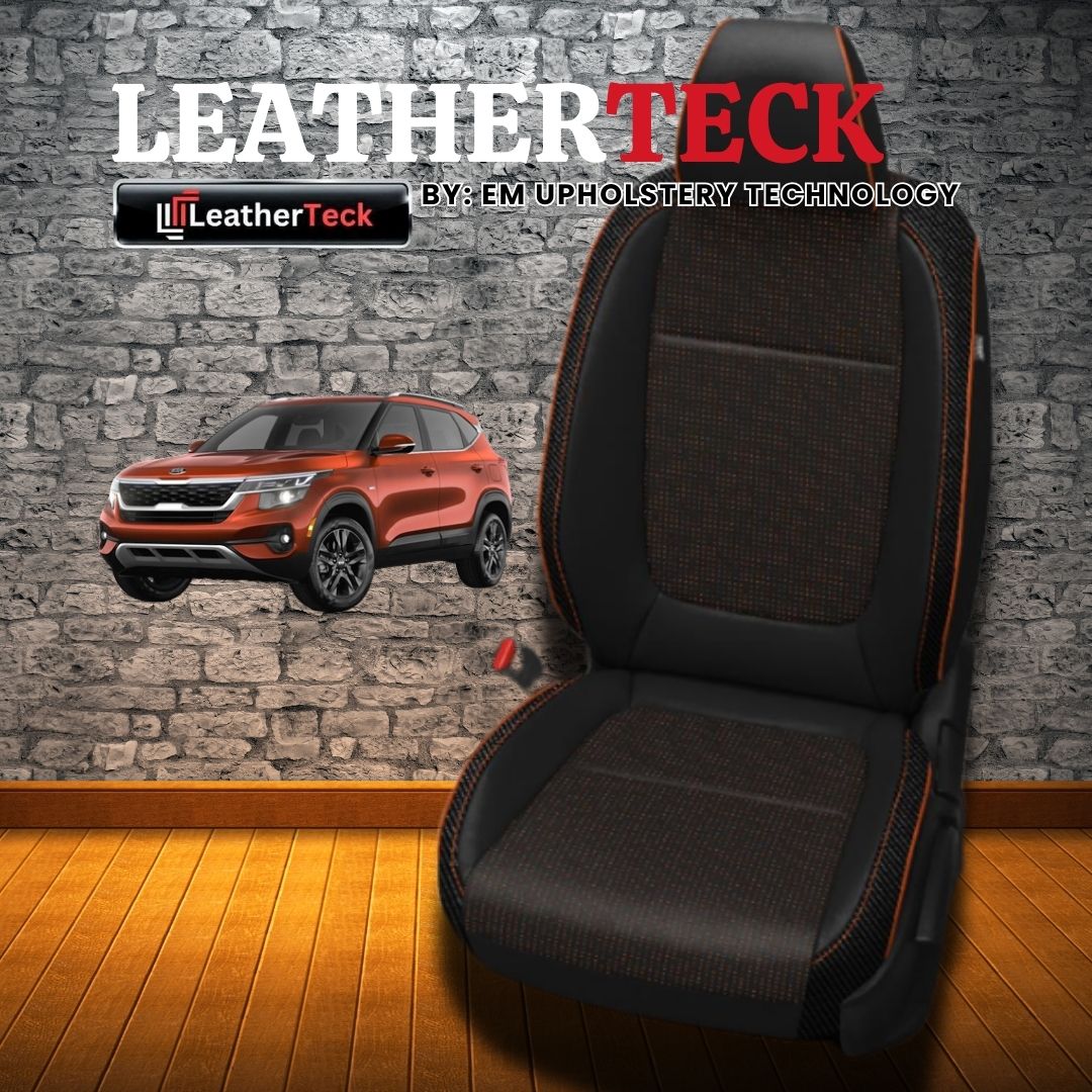 Katzkin Leather Seat Covers for 2021 - 2025 Kia Seltos K2472-100