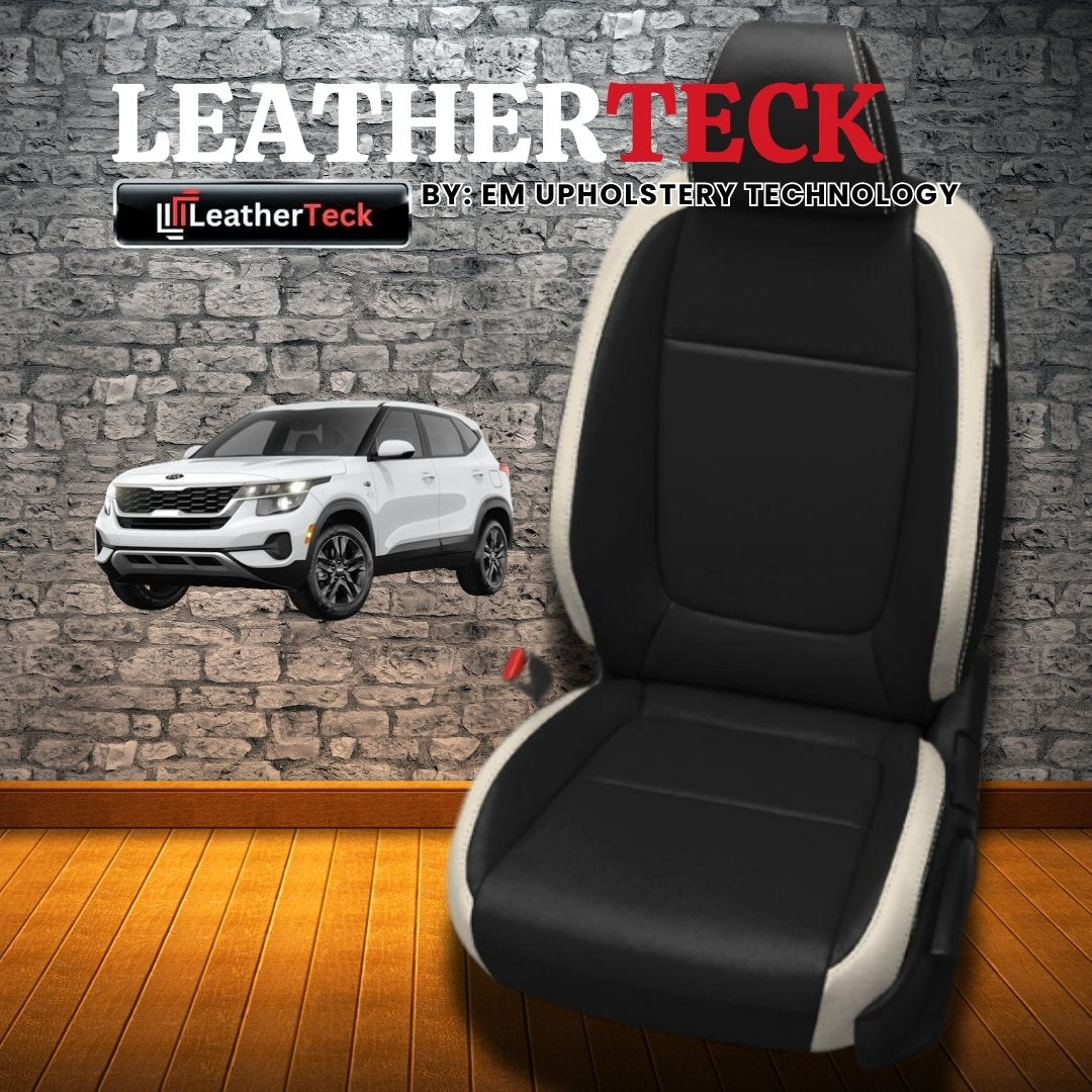 Katzkin Leather Seat Covers for 2021 - 2025 Kia Seltos K2466-100