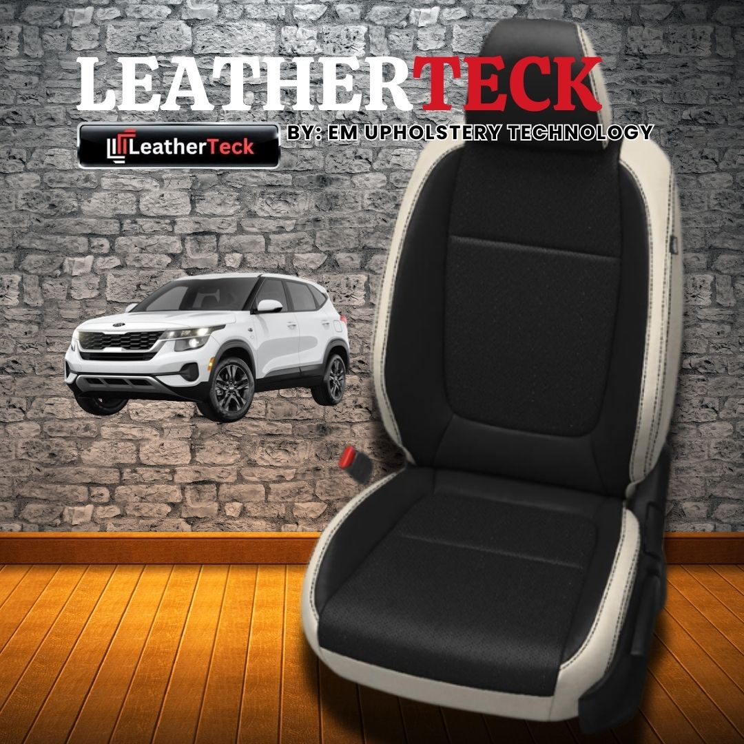 Katzkin Leather Seat Covers for 2021 - 2025 Kia Seltos K2463-120