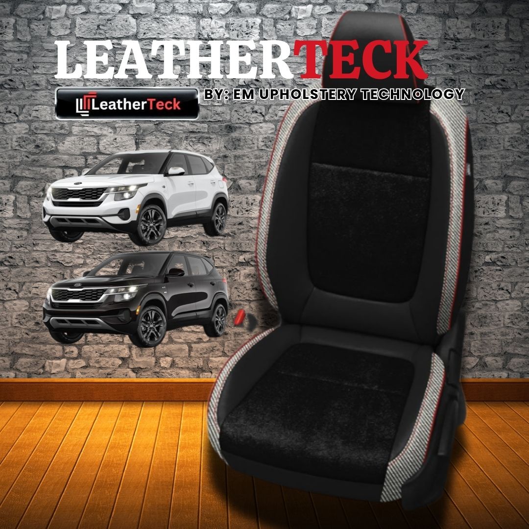 Katzkin Leather Seat Covers for 2021 - 2025 Kia Seltos K2475-100