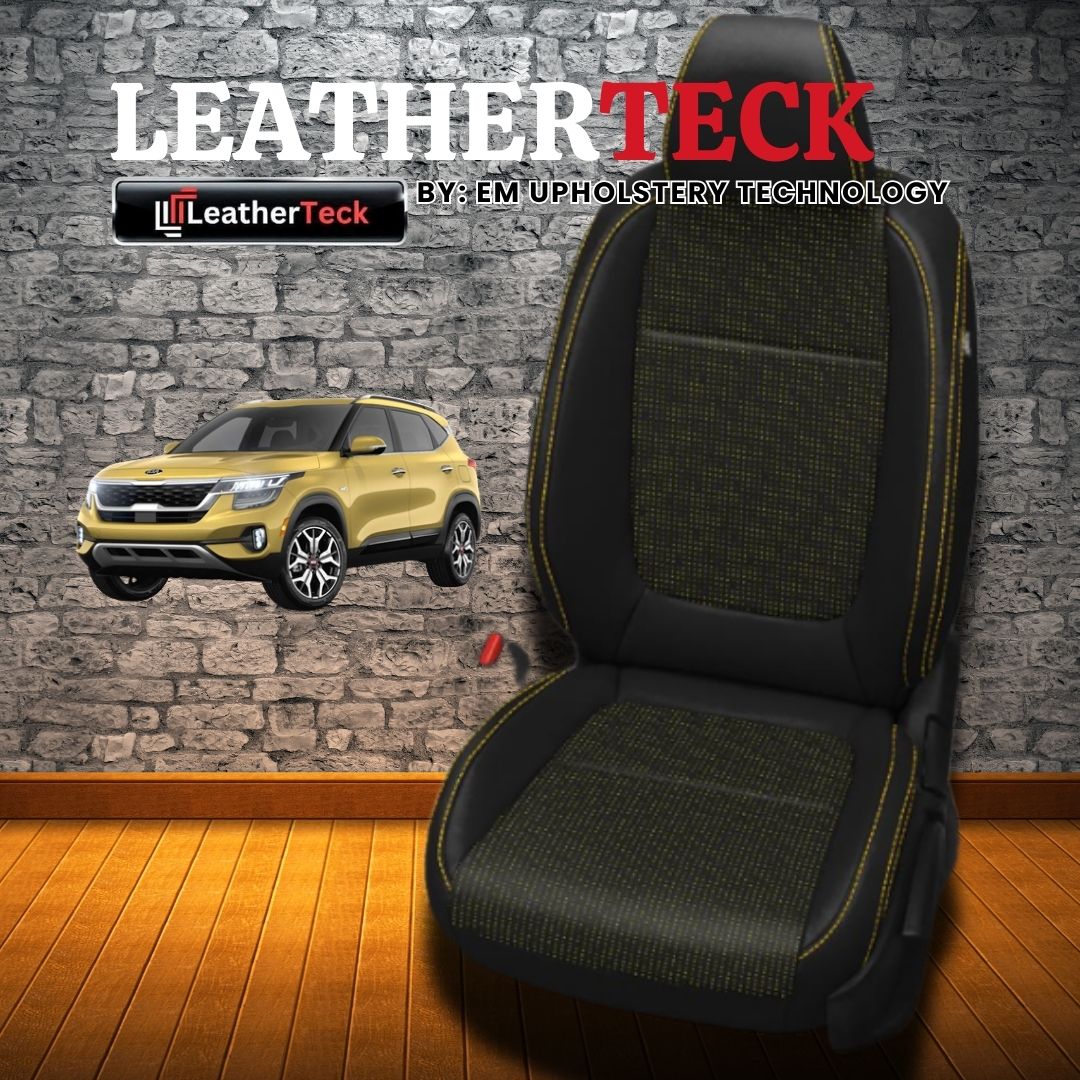 Katzkin Leather Seat Covers for 2021 - 2025 Kia Seltos K2470-100
