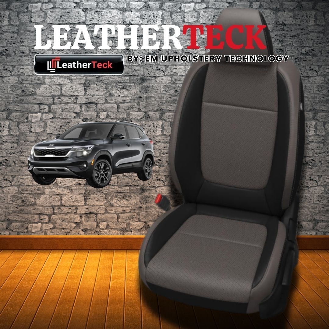 Katzkin Leather Seat Covers for 2021 - 2025 Kia Seltos K2476-100