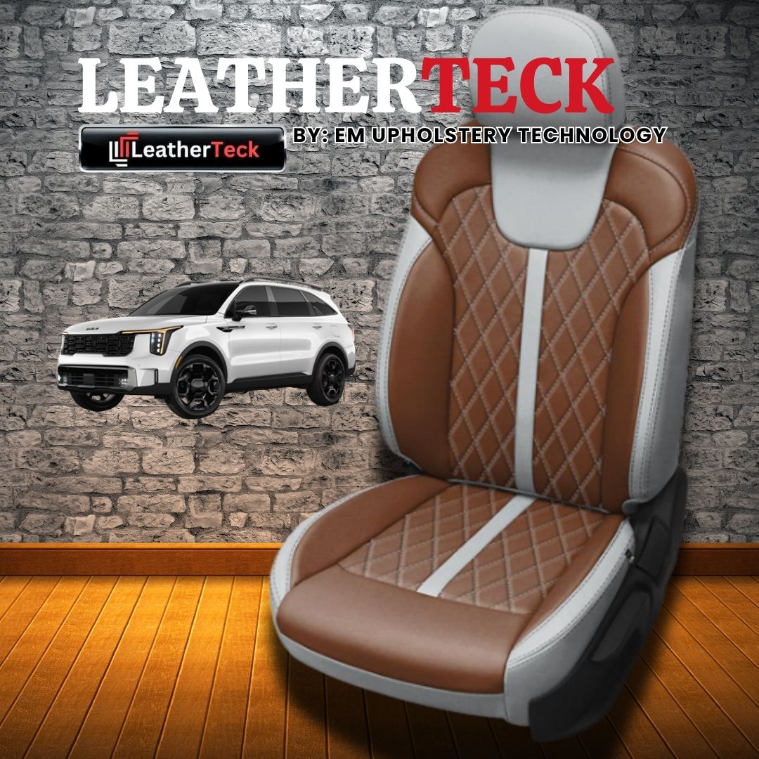 Katzkin Leather Seat Covers for 2024 - 2025 Kia Sorento K3645-239
