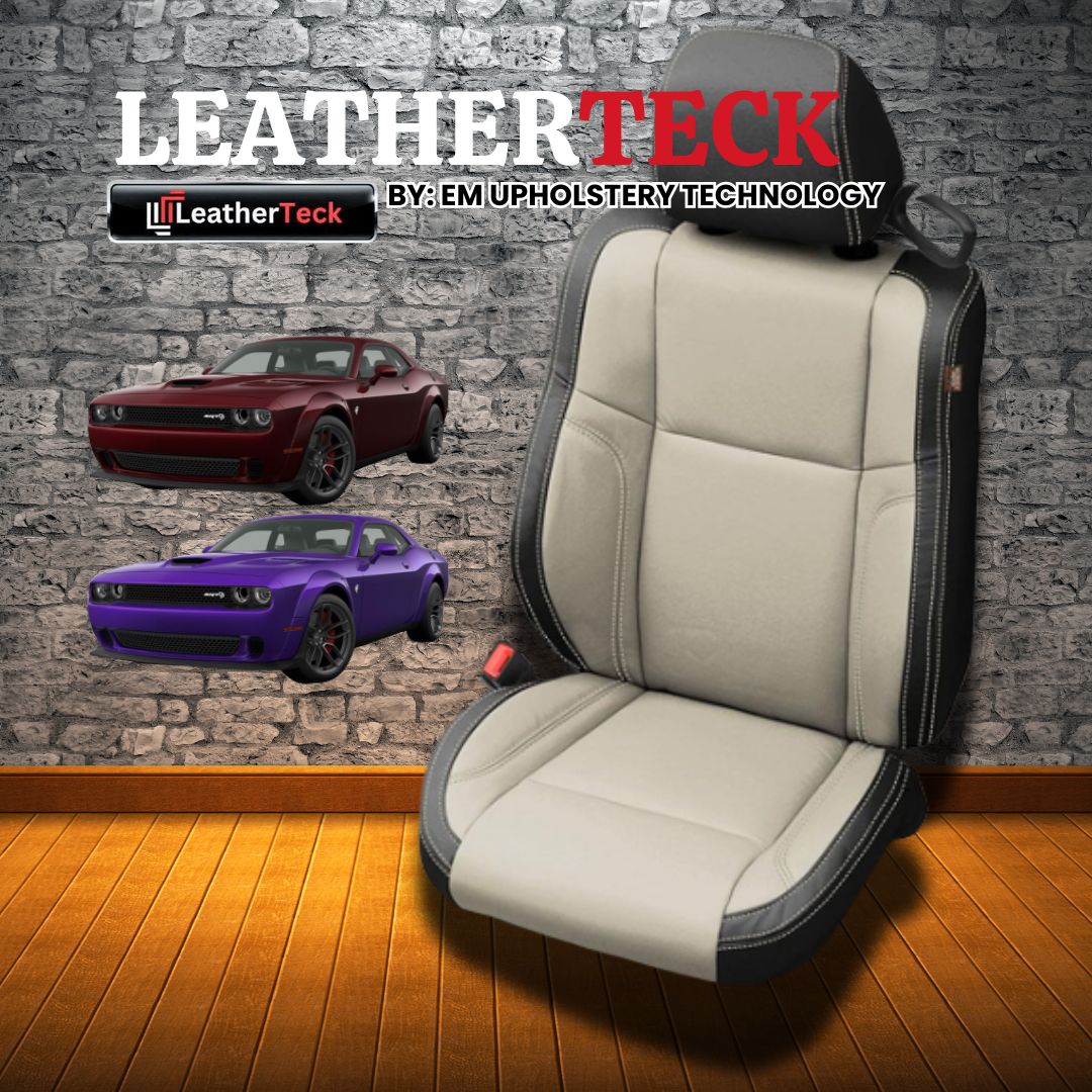 Katzkin Leather Seat Covers for 2015 - 2023 Dodge Charger K1796-100