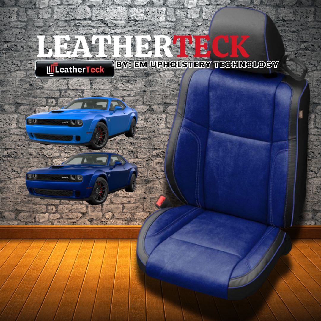 Katzkin Leather Seat Covers for 2015 - 2023 Dodge Charger K1799-100