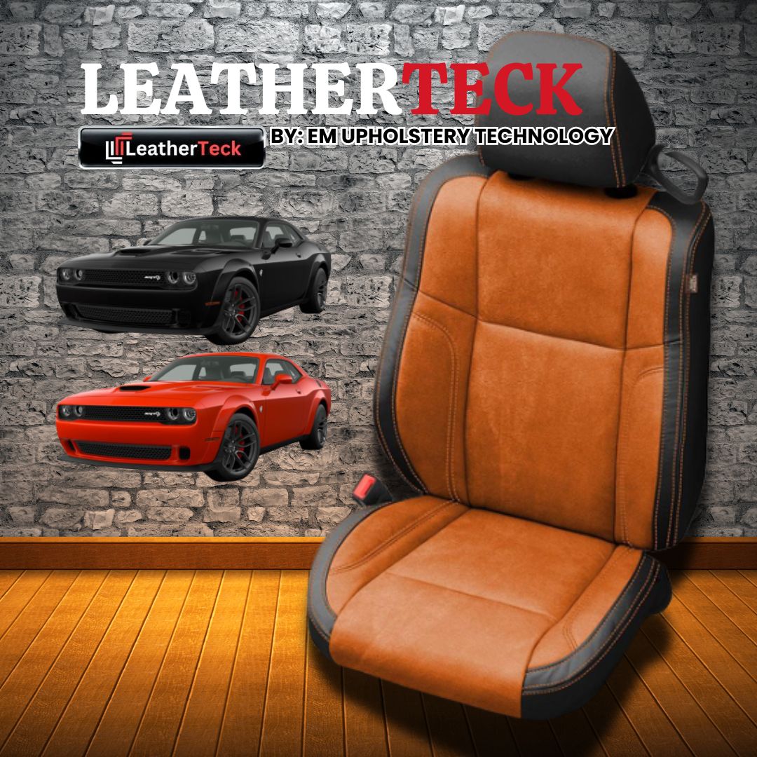 Katzkin Leather Seat Covers for 2015 - 2023 Dodge Charger K1795-100